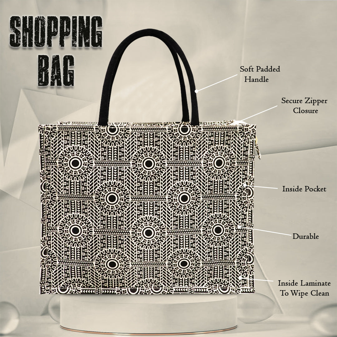 NOMADIC SPIRIT BAG: BLACK & WHITE