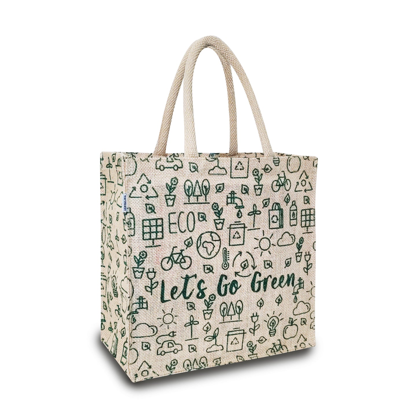 GO GREEN WITH OUR ECO-FRIENDLY JUCO BAG