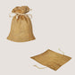 EARTHBAGS VIBRANT JUTE POTLI IN NATURALCOLOR WITH DRAWSTRING - PACK OF 5