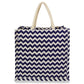 EARTHBAGS PRINTED JUTE LUNCH BAG WITH ZIPPER