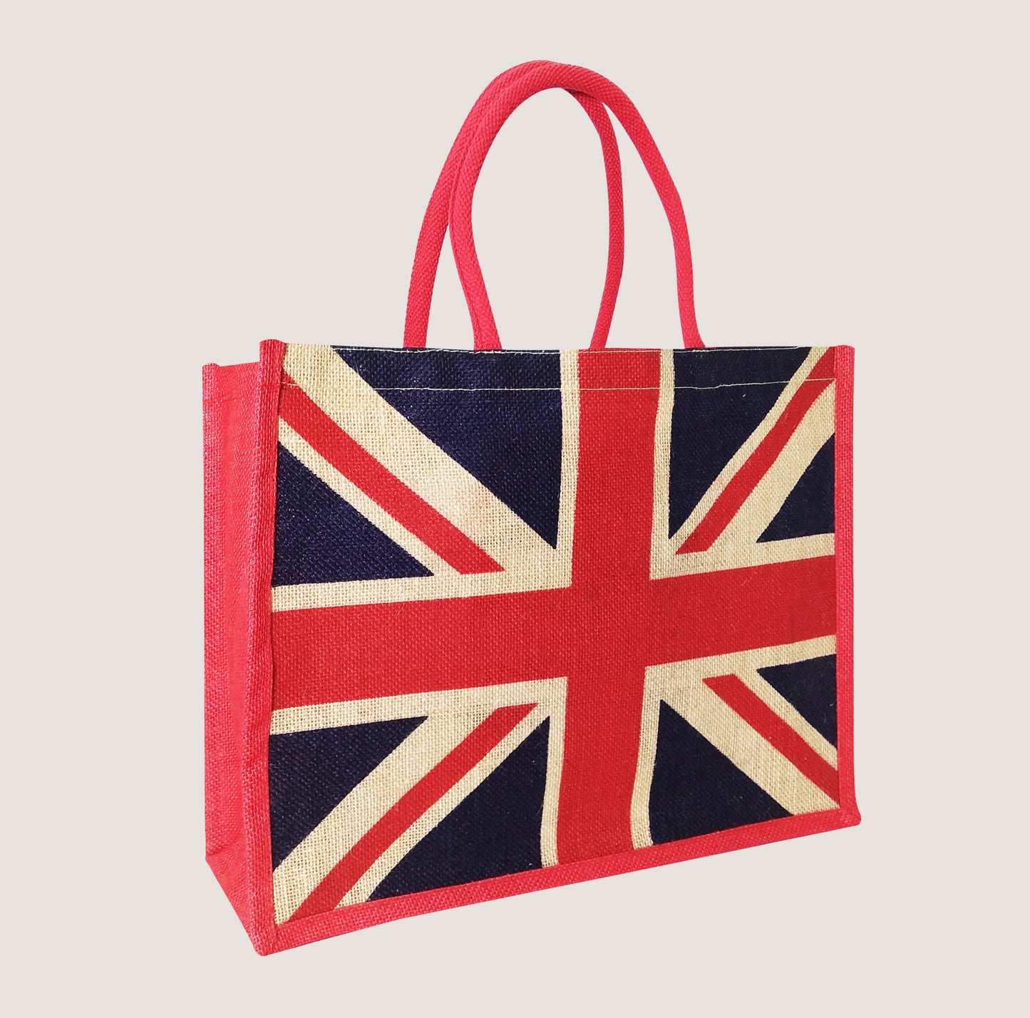 EARTHBAGS FAB FLAG SHOPPER WITH PADDED HANDLES