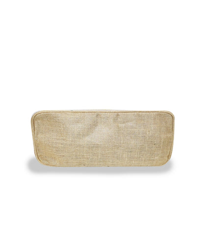 SUMMER VIBES: JUTE BAG WITH SEQUINS EMBELLISHMENT