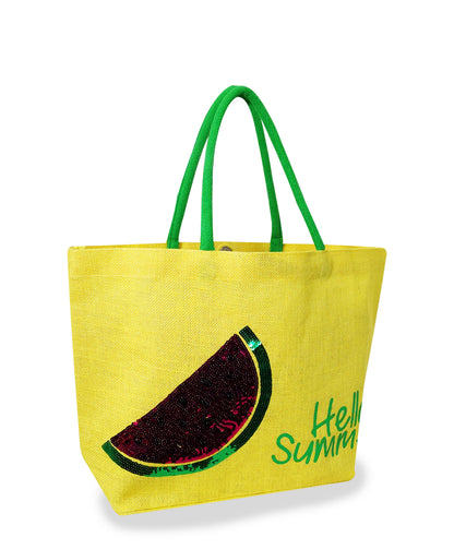 ELEGANT SEQUIN TOTE BAG