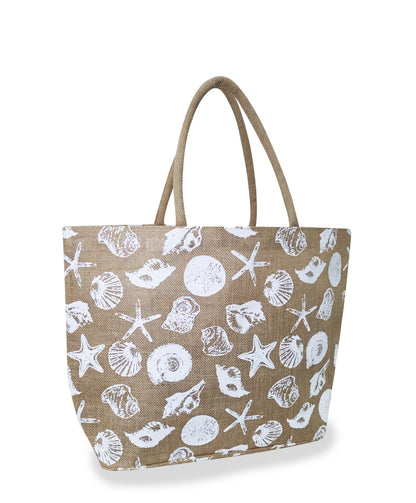 SEASHORE SPLENDOUR JUTE BAG
