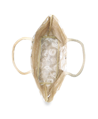 SEASHORE SPLENDOUR JUTE BAG