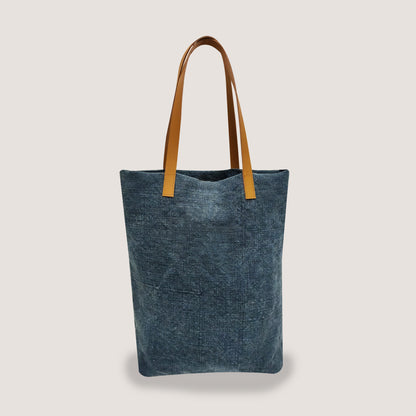 EARTHBAGS WASHED JUTE CANVAS TOTE BAG
