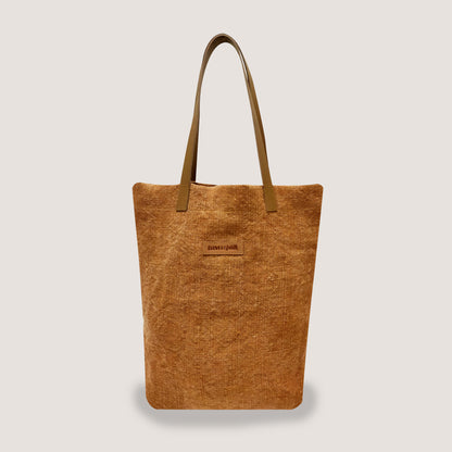EARTHBAGS WASHED JUTE CANVAS TOTE BAG