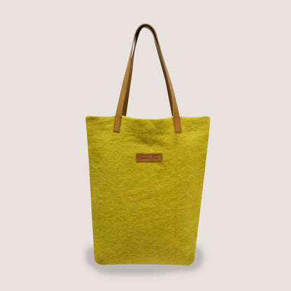 EARTHBAGS WASHED JUTE CANVAS TOTE BAG