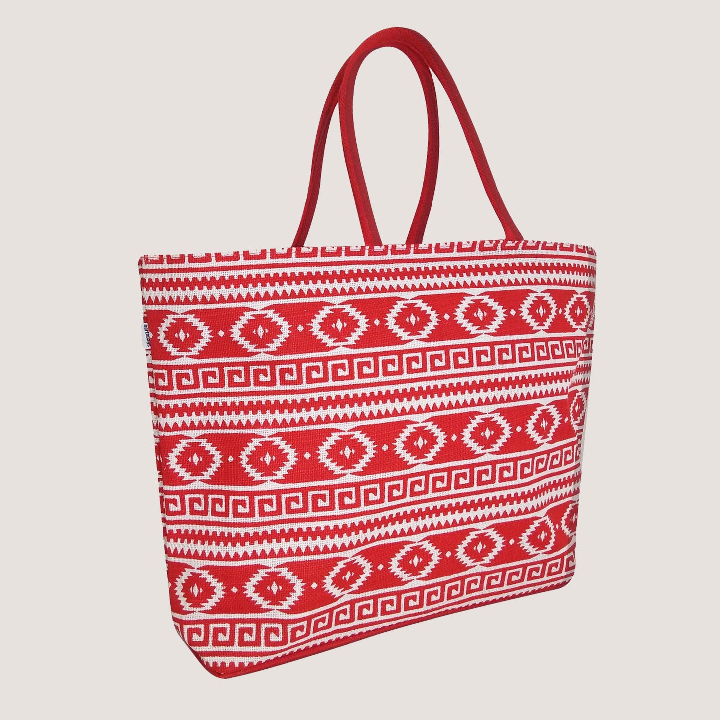 EARTHBAGS TOTE BAG WITH ZIPPER