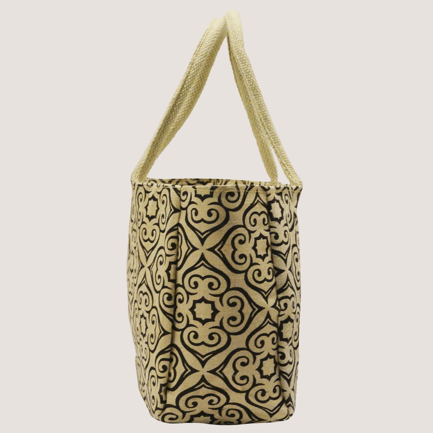 EARTHBAGS MULTI-PURPOSE JUCO BAG WITH ZIPPER - GOLDEN BLACK