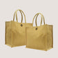 EARTHBAGS KHAKI SHOPPERS WITH LOOPS - PACK OF 2