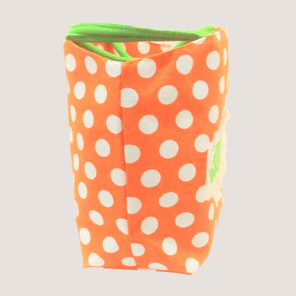 POLKA VIBES EMBROIDERED JUTE BAG