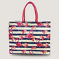 EARTHBAGS PRINTED SHOPPER WITH PADDED HANDLES