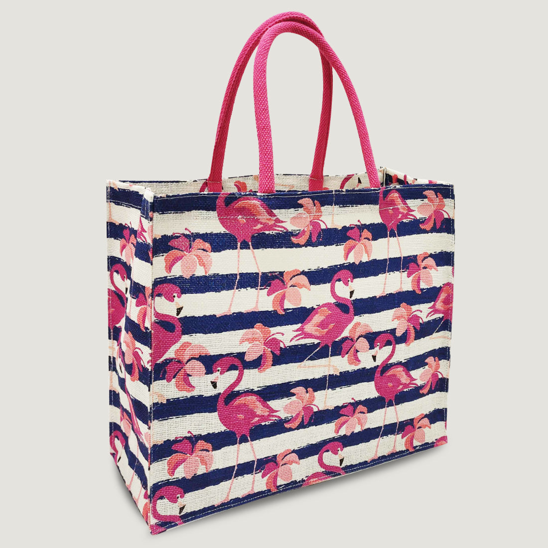 EARTHBAGS PRINTED SHOPPER WITH PADDED HANDLES