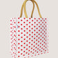 EARTHBAGS POLKA DOT LUNCH BAGS WITH PADDED HANDLES